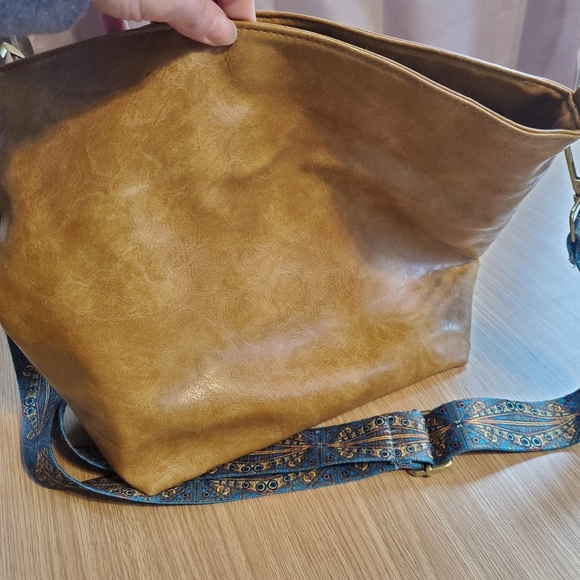 Tan shoulder bag Boho‎ hippie cottagecore - Picture 7 of 7